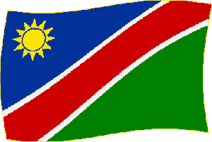 Flagge Namibia